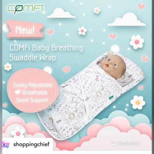 COMFI Breathable Sleeping Pad with Swaddle
